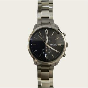 Fossil FS5546 Townsman Chronograph Silver-Tone Stainless Steel Watch